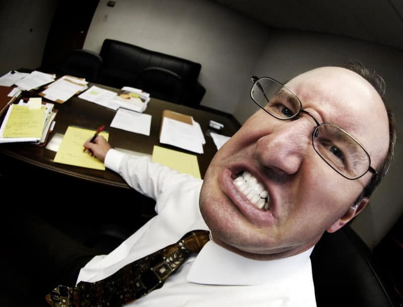 A 'horrible boss' can make life difficult in the office