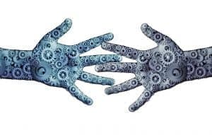 Collaboration in shared service environment