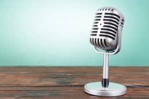 recording the AllThingsITSM podcast at the itSMF UK conference