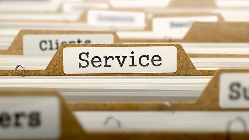 service catalog