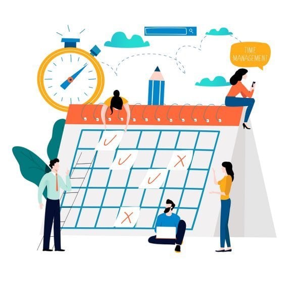 Time Management, Planning Events, Organization, Time Optimizatio