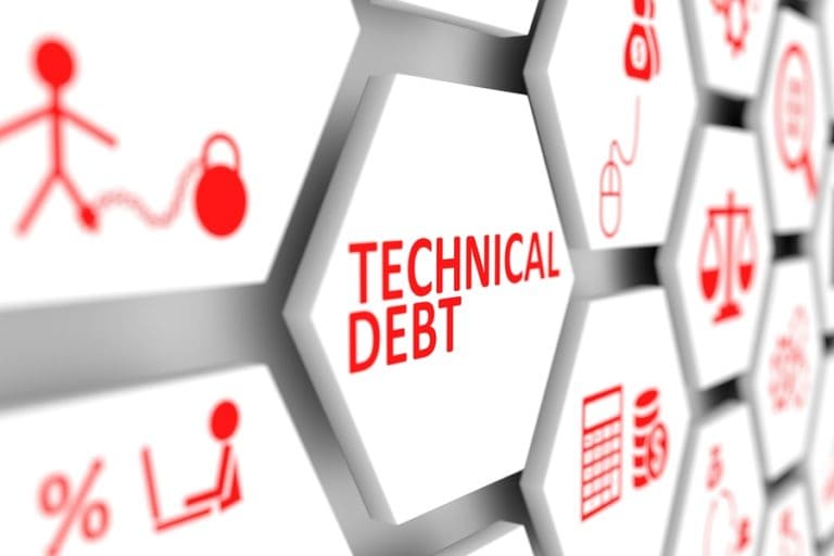 Technical Debt Concept Cell Blurred Background 3d Illustration