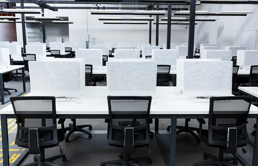 Coworking space - empty as users feel unsafe