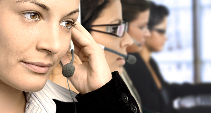 customer service philosophy - agents on phone
