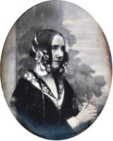 Ada Byron daguerreotype by Antoine Claudet 1843 or 1850.