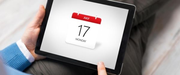 Calendar app - tech tools for productivity