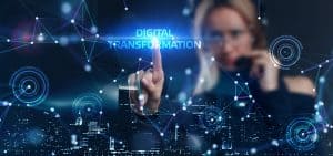 successful Digital transformation concept