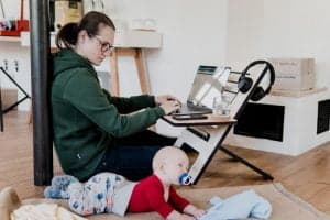 Software Developers Working from Home