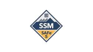 SSM SAFe logo over white background.