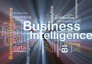 Image with bold words Business Intelligence platform