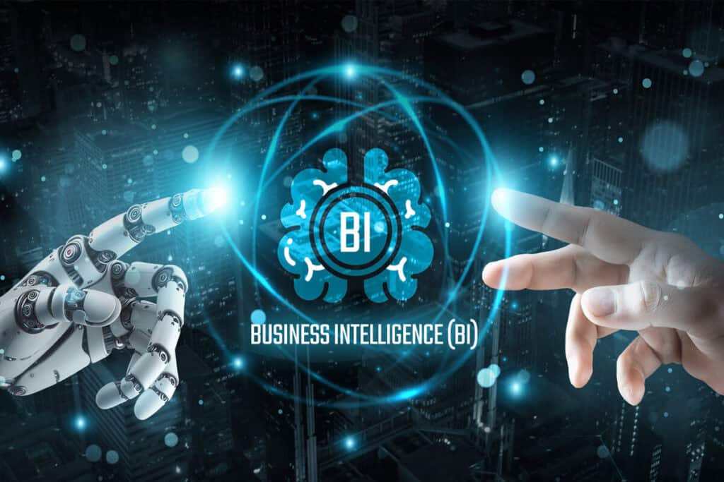 AI-driven data insights for business intelligence.